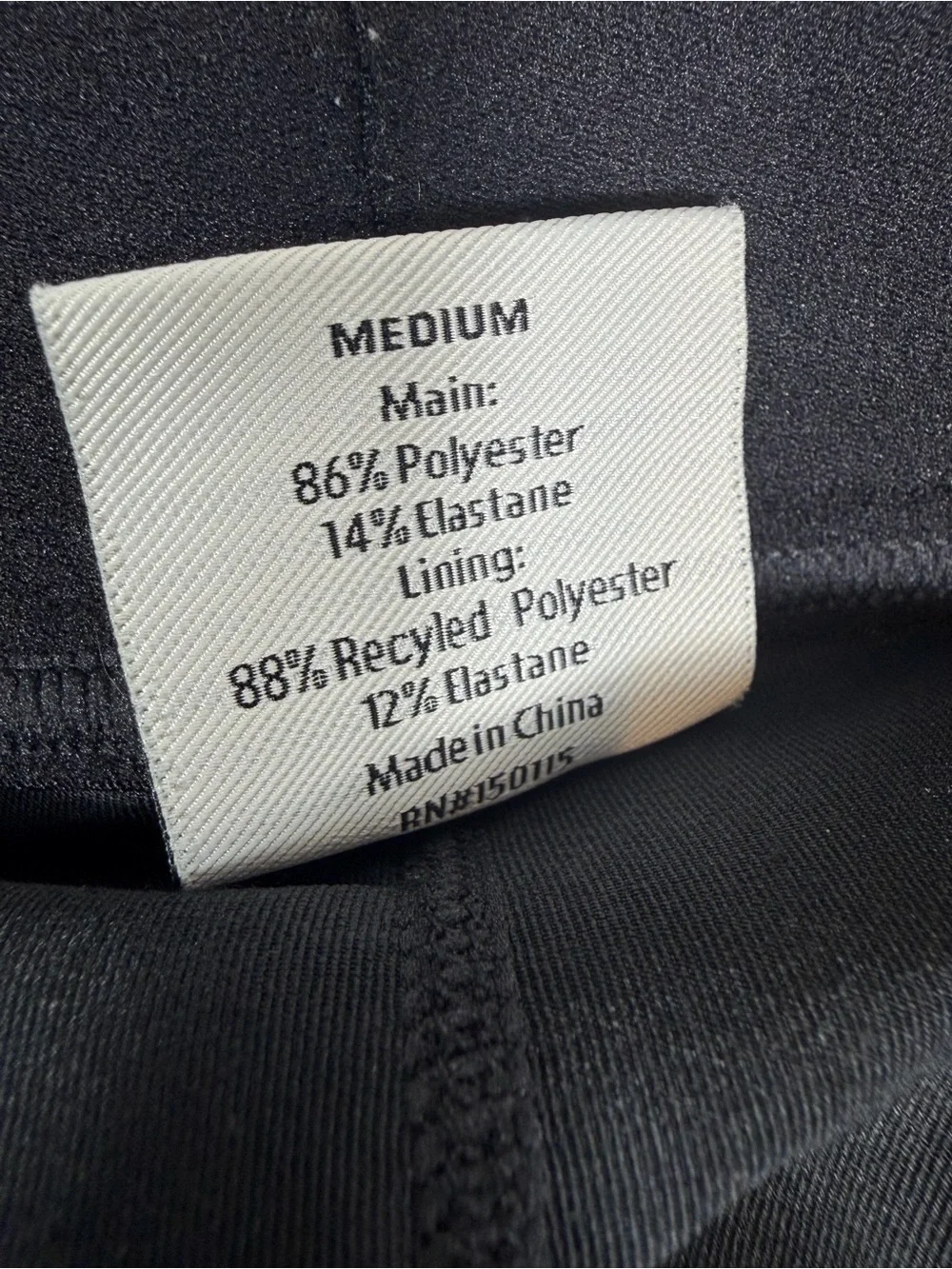 Varley Leo mid-rise shorts Black Size Med